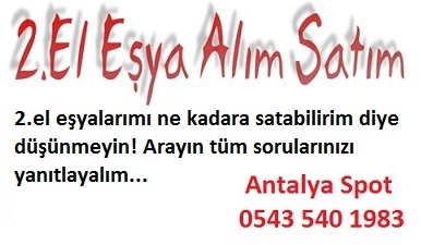 Antalya spot eşya fiyatları